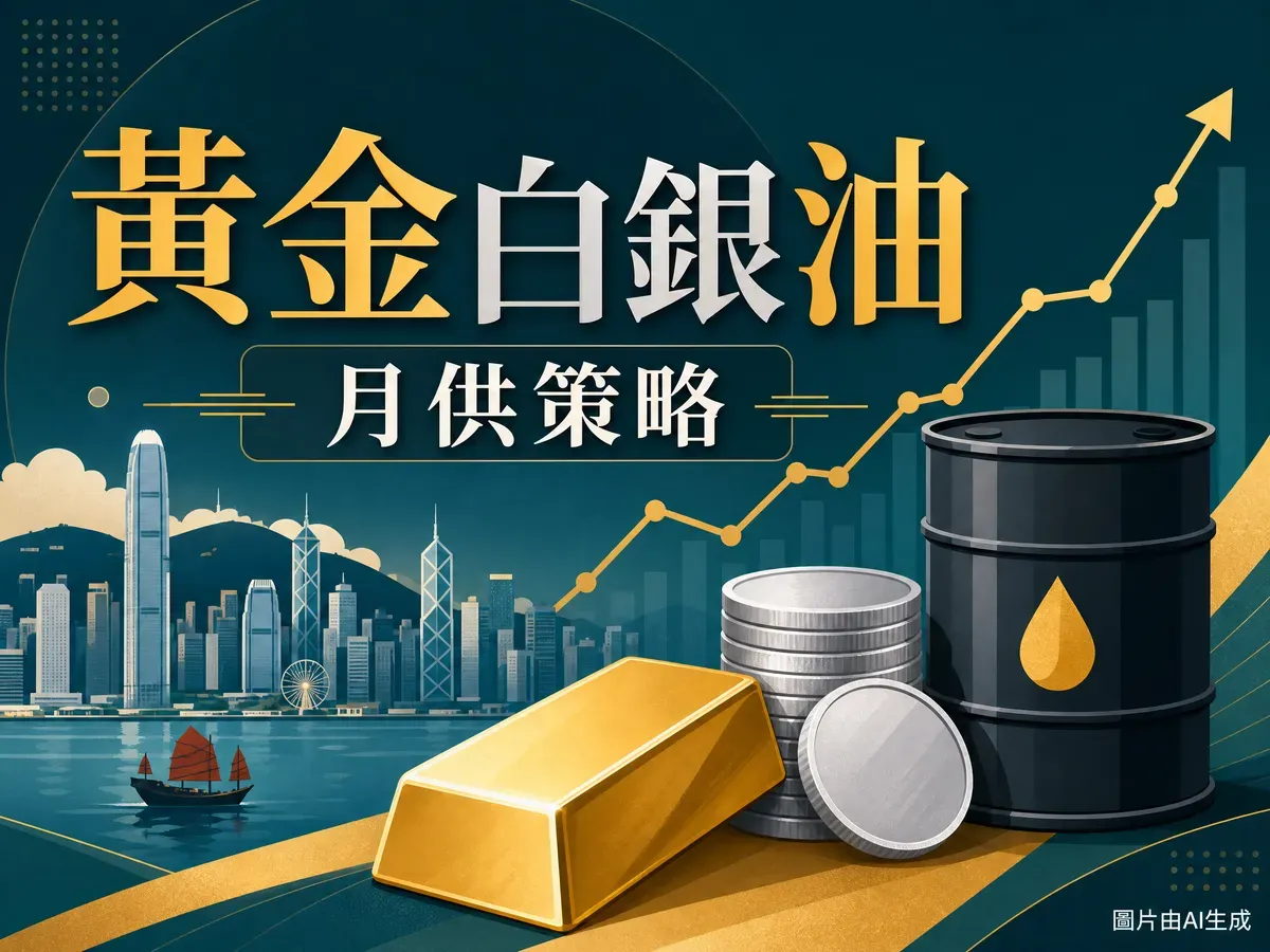 黃金白銀油商品2026：金價走勢、2840/3081黃金ETF比較與月供策略（6月更新）