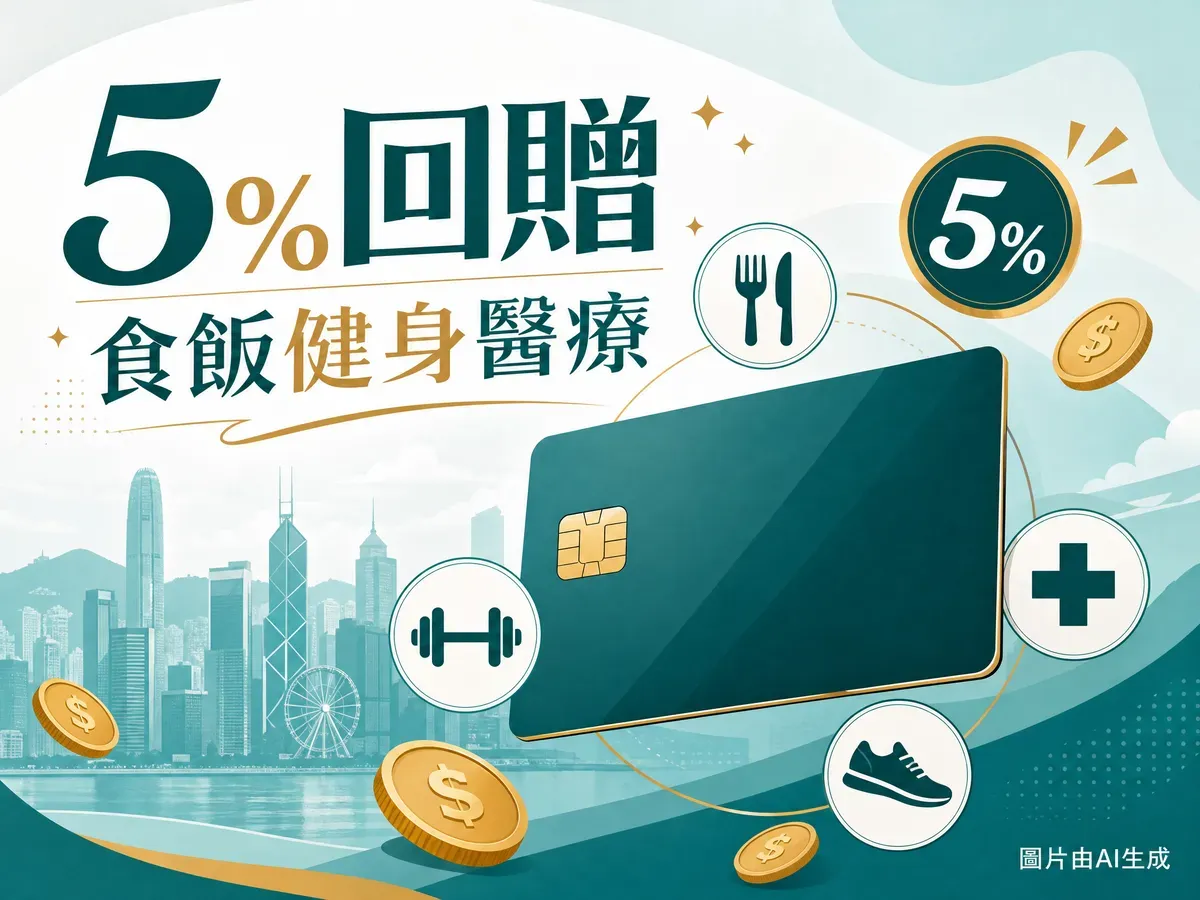 DBS Eminent Card 評測 2026：餐飲、健身、運動服飾、醫療單筆滿 HK$300 享 5% 回贈，迎新 HK$600、年費 HK$2,000 首年免攻略