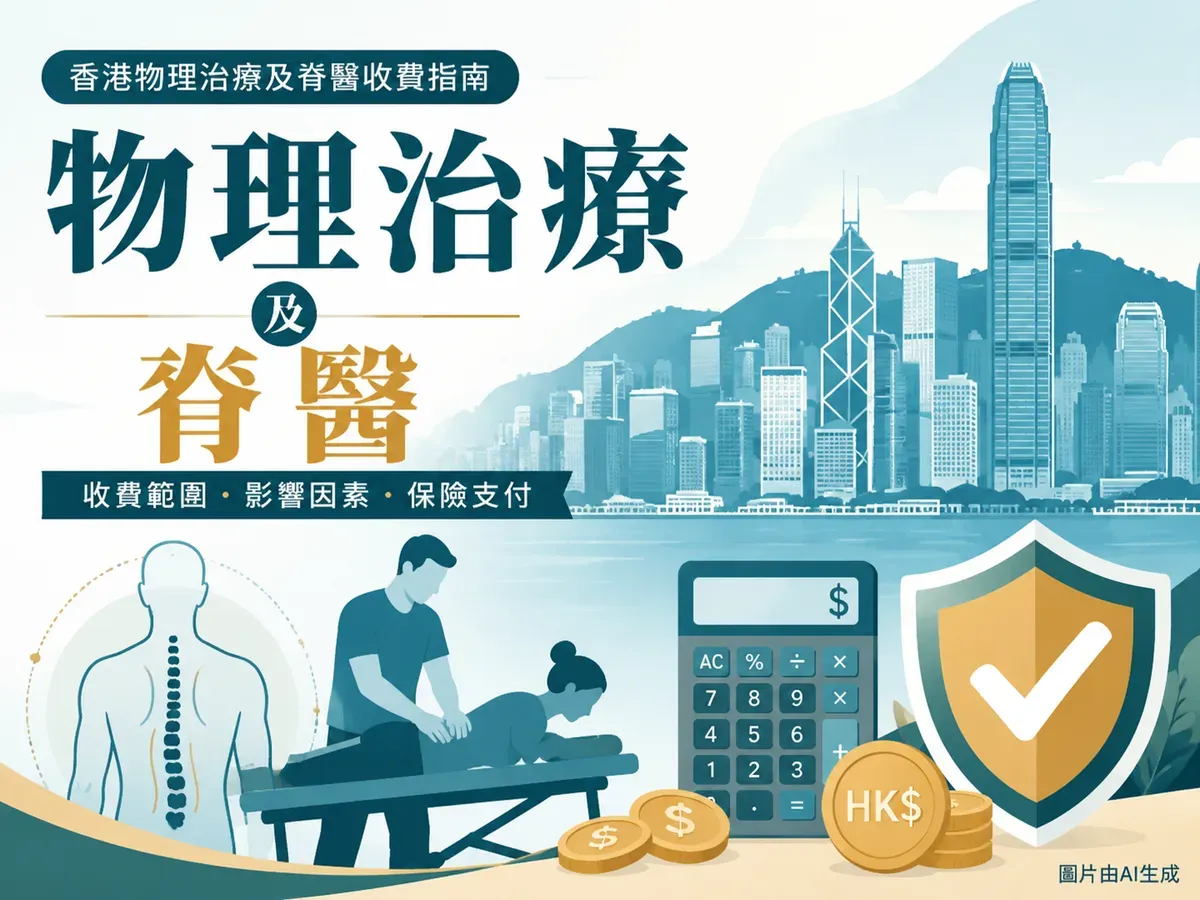 物理治療脊醫費用2026：公院每節$750、私家$1,500、脊醫首診$650、VHIS保唔保全攻略（6月更新）