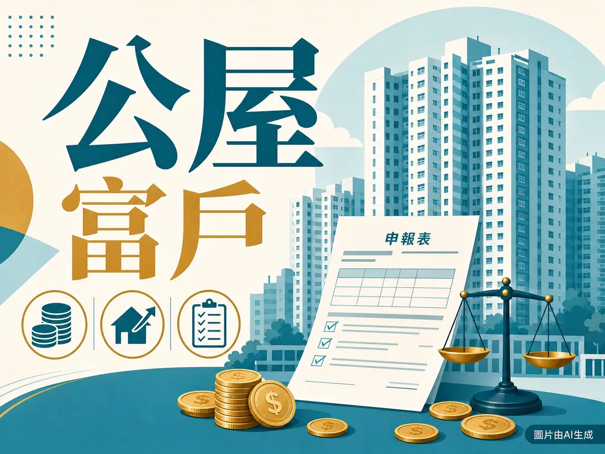 公屋富戶政策2026：入息資產上限＋申報表HD1119C／HD1120C填寫一文睇清（6月更新）