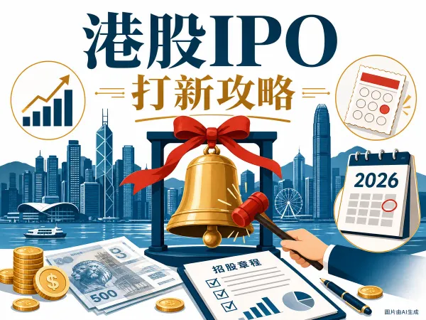 港股IPO打新攻略2026 流程與券商比較示意圖