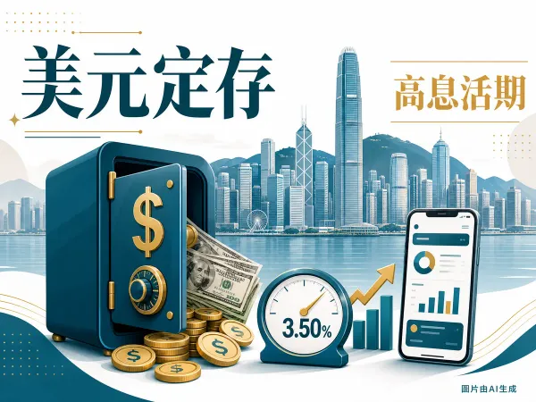 livi bank 美元定期存款利率比較：定存與liviSave活期對照