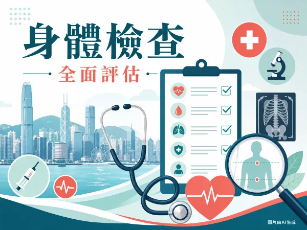 香港私家醫院體檢套餐 2026 比較：費用、項目、保險覆蓋插畫
