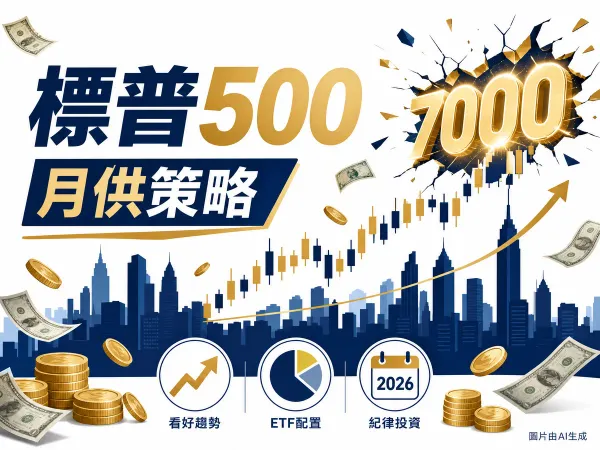 S&P 500 標普500 ETF 香港買入與月供比較示意圖