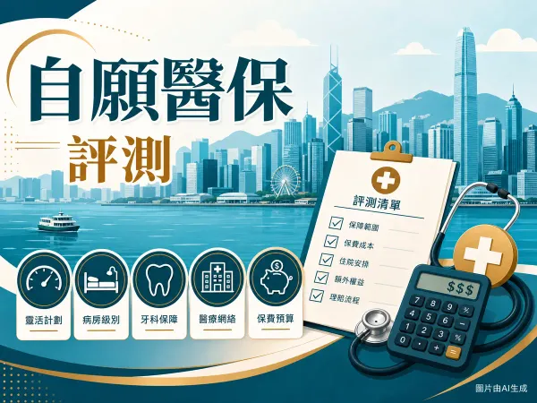 信諾 Cigna 自願醫保 DIY 隨意保與靈活優越評測 2026 插畫